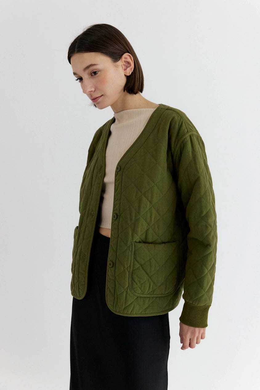 The Maisha Jacket | Quilted Outerwear Jacket