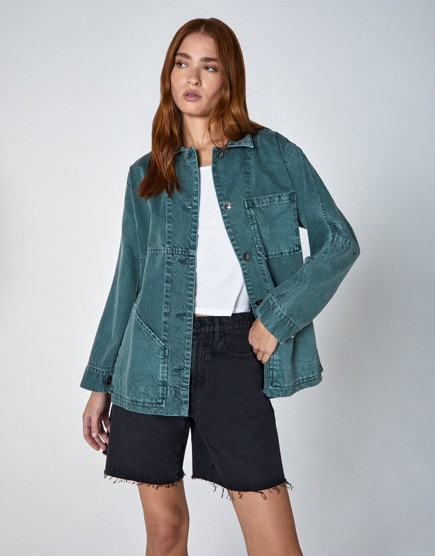 Mari Chore Jacket - Seawater