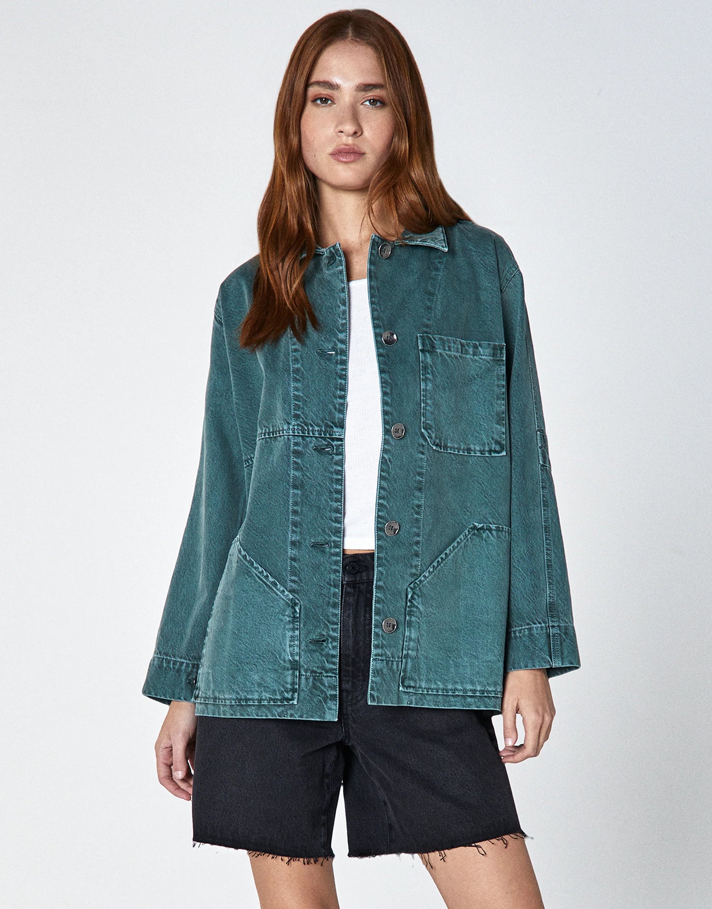 Mari Chore Jacket - Seawater