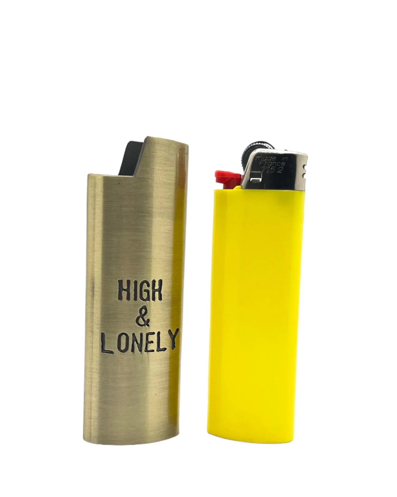Metal Jacket Lighter Case