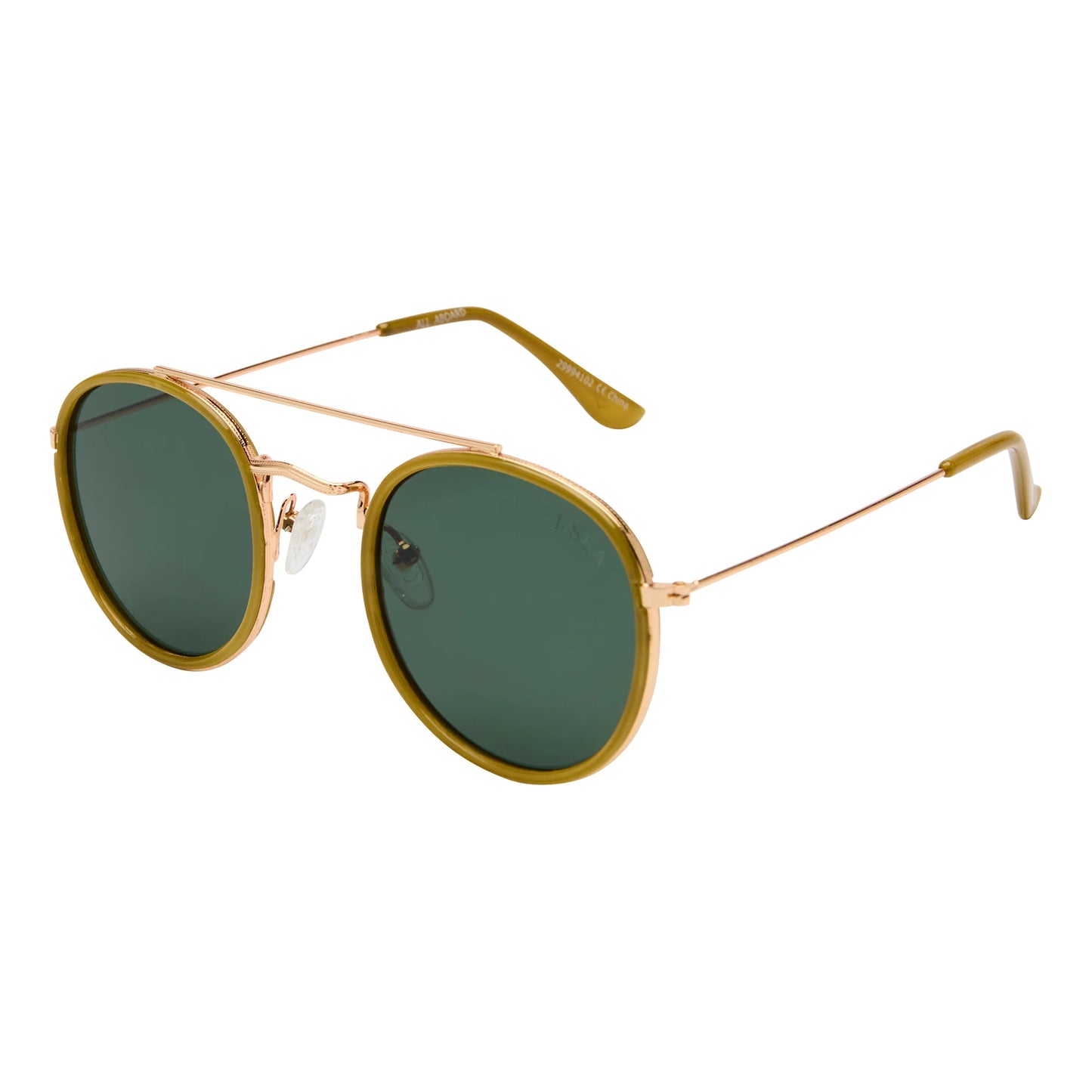All Aboard - Moss/Green Sunglasses