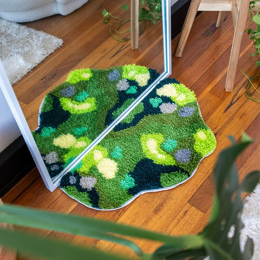 MOSSY CAVERN | XL Mirror Rug Making Kit