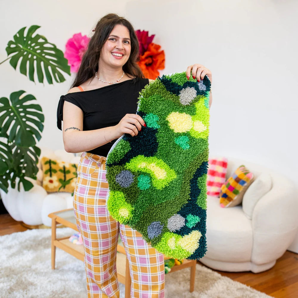 MOSSY CAVERN | XL Mirror Rug Making Kit