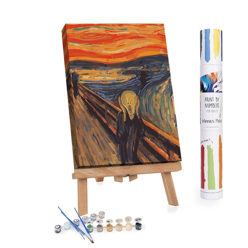 The Scream - Edvard Munch Paint By Numbers