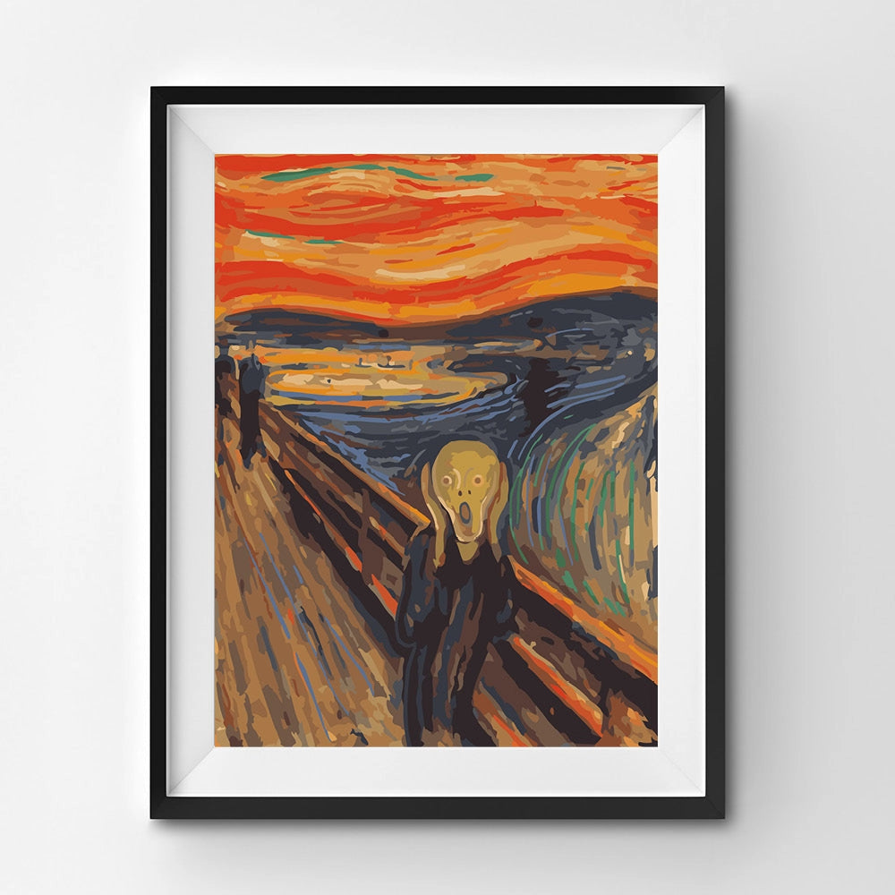 The Scream - Edvard Munch Paint By Numbers