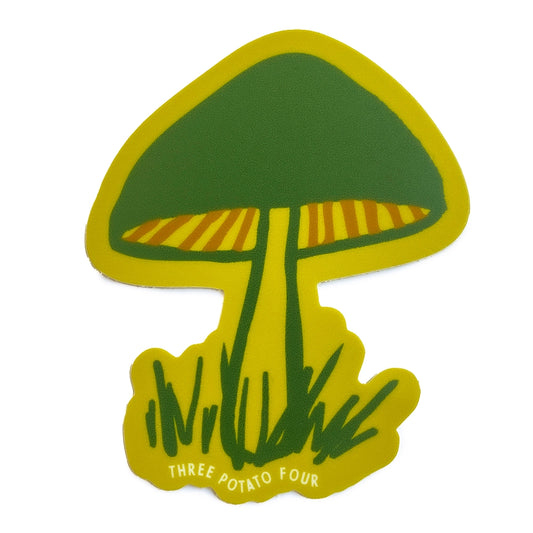 Mushroom Vinyl Sticker