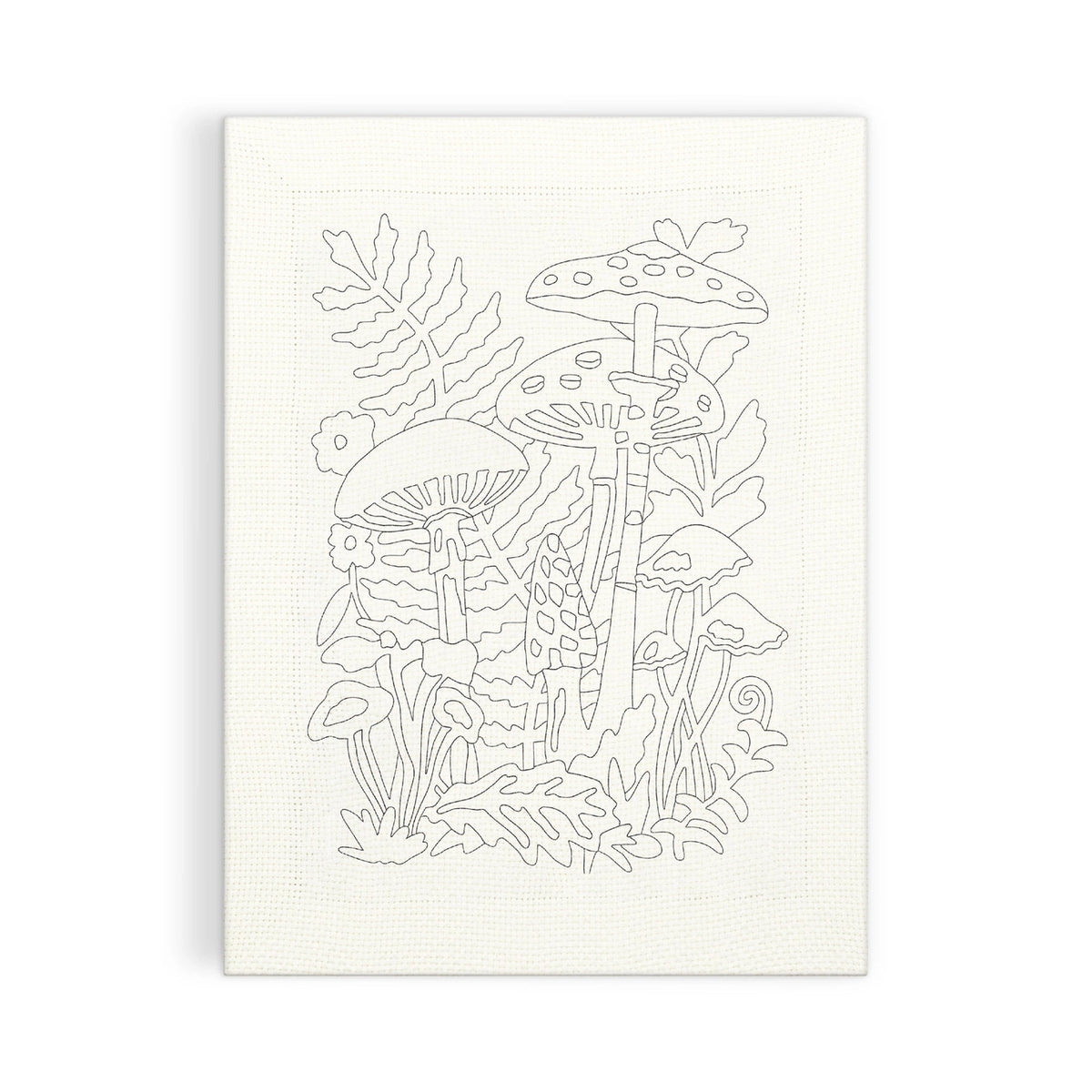 Woodland Mushrooms Punch Needle Kit