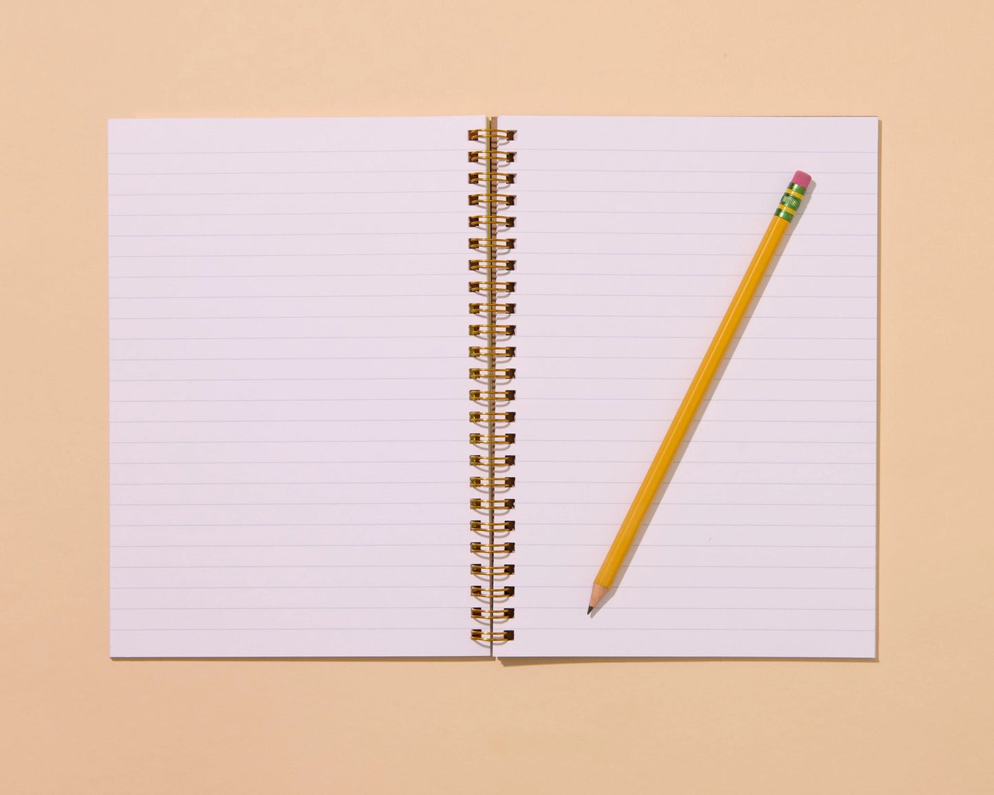 Autumn Quilt Letterpress Spiral Notebook