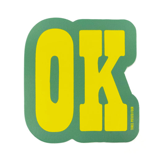 OK Vinyl Sticker