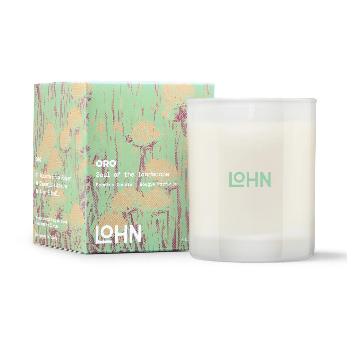 Lohn Candle - ORO - Jasmine & Pink Pepper