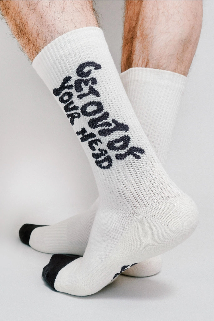 Get Out of Your Head Knit Crew Sock By Loindaflow