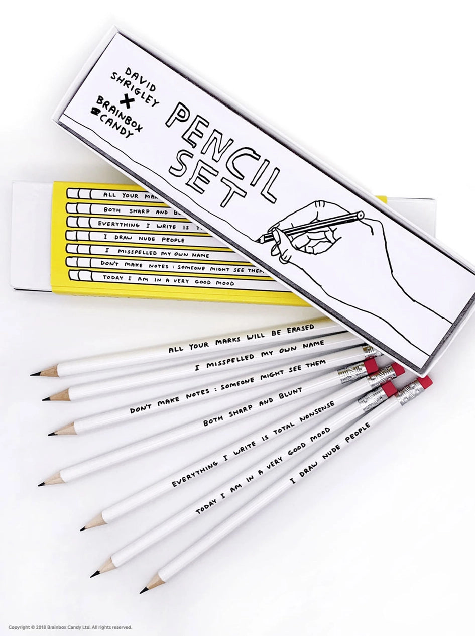 David Shrigley Pencil Box (Set 1)