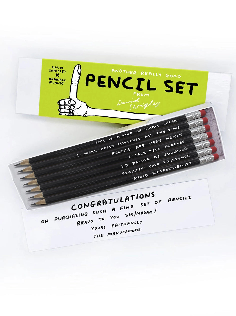 David Shrigley Pencil Box - Set 2