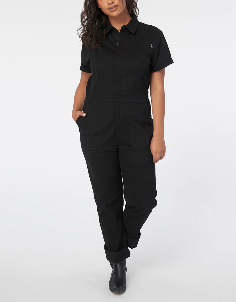 Pit Crew Jumpsuit - Black