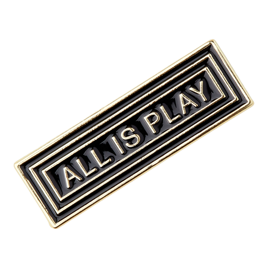 Art of Play "All Is Play" Pin