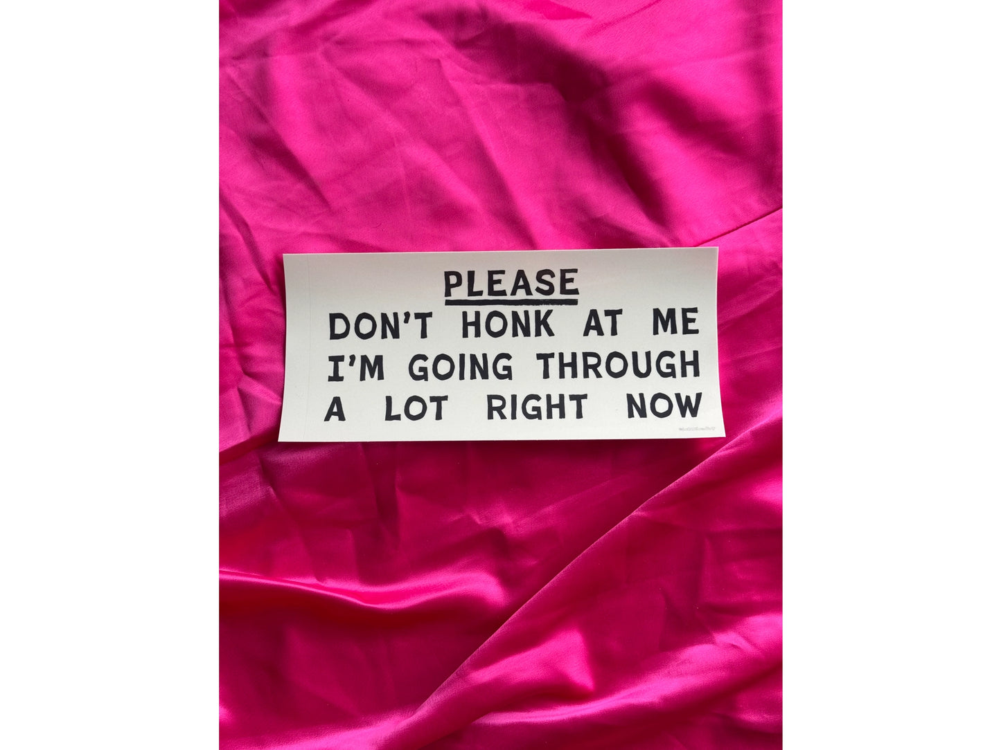 Sticker: Going Through A Lot Right Now