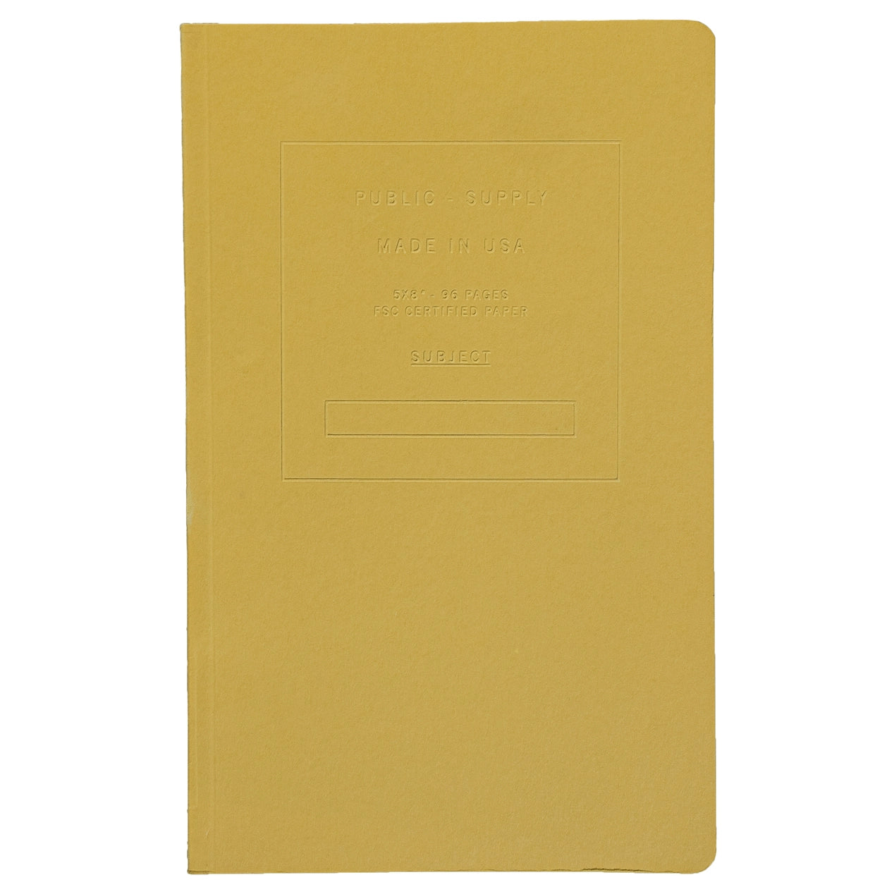 5x8" Embossed Notebook