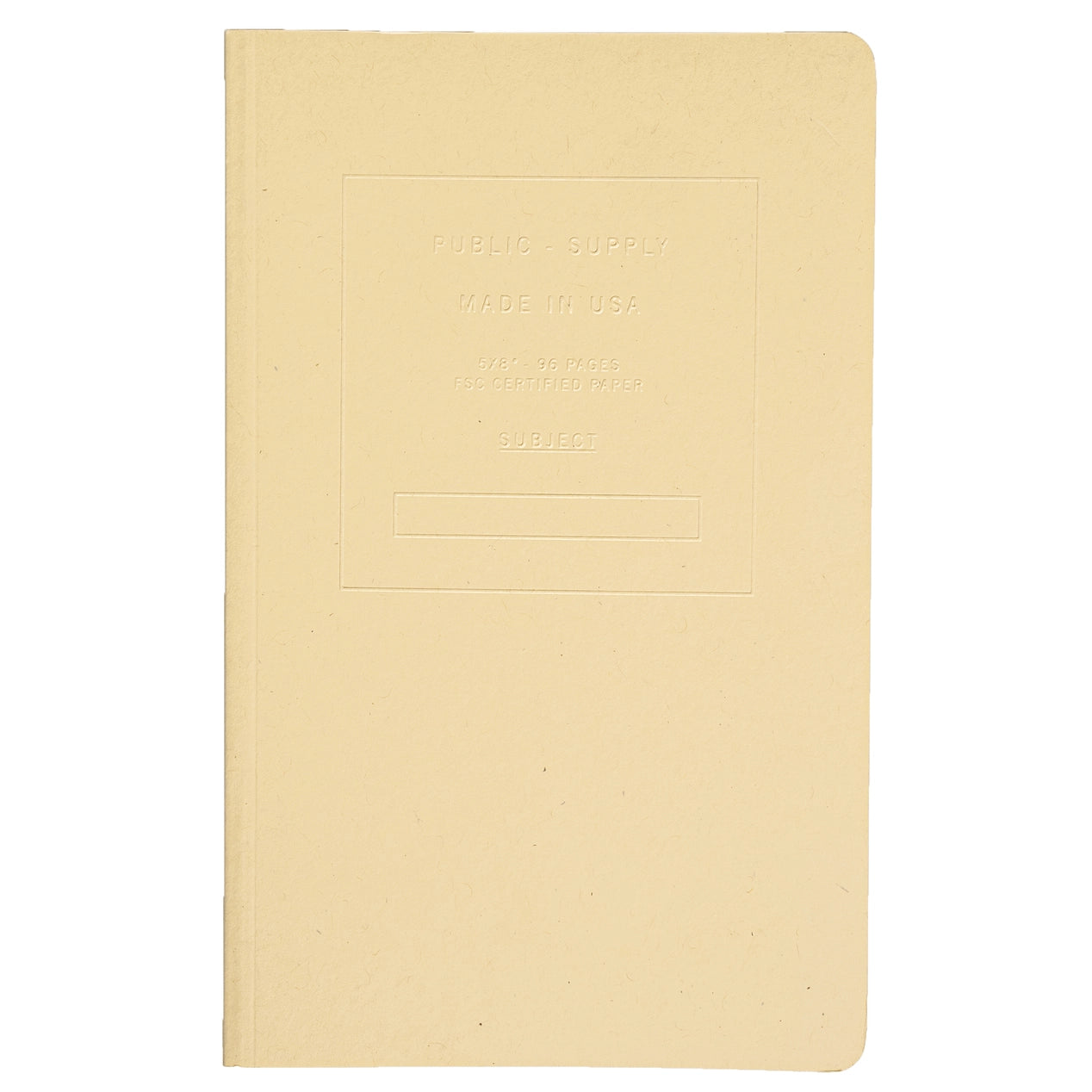 5x8" Embossed Notebook