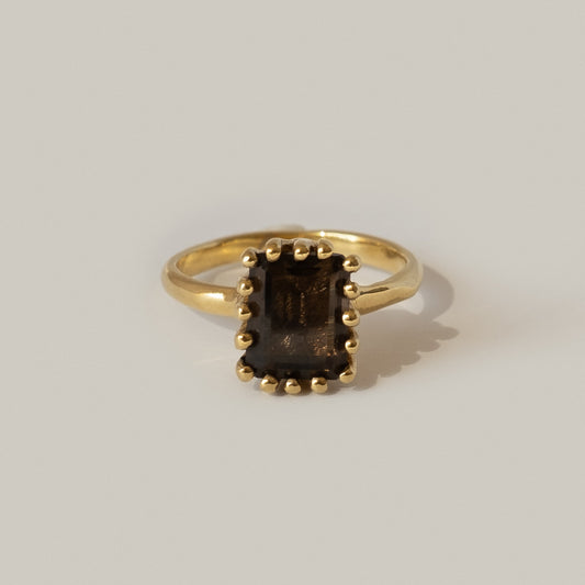 Ramona Ring - Smoky Topaz