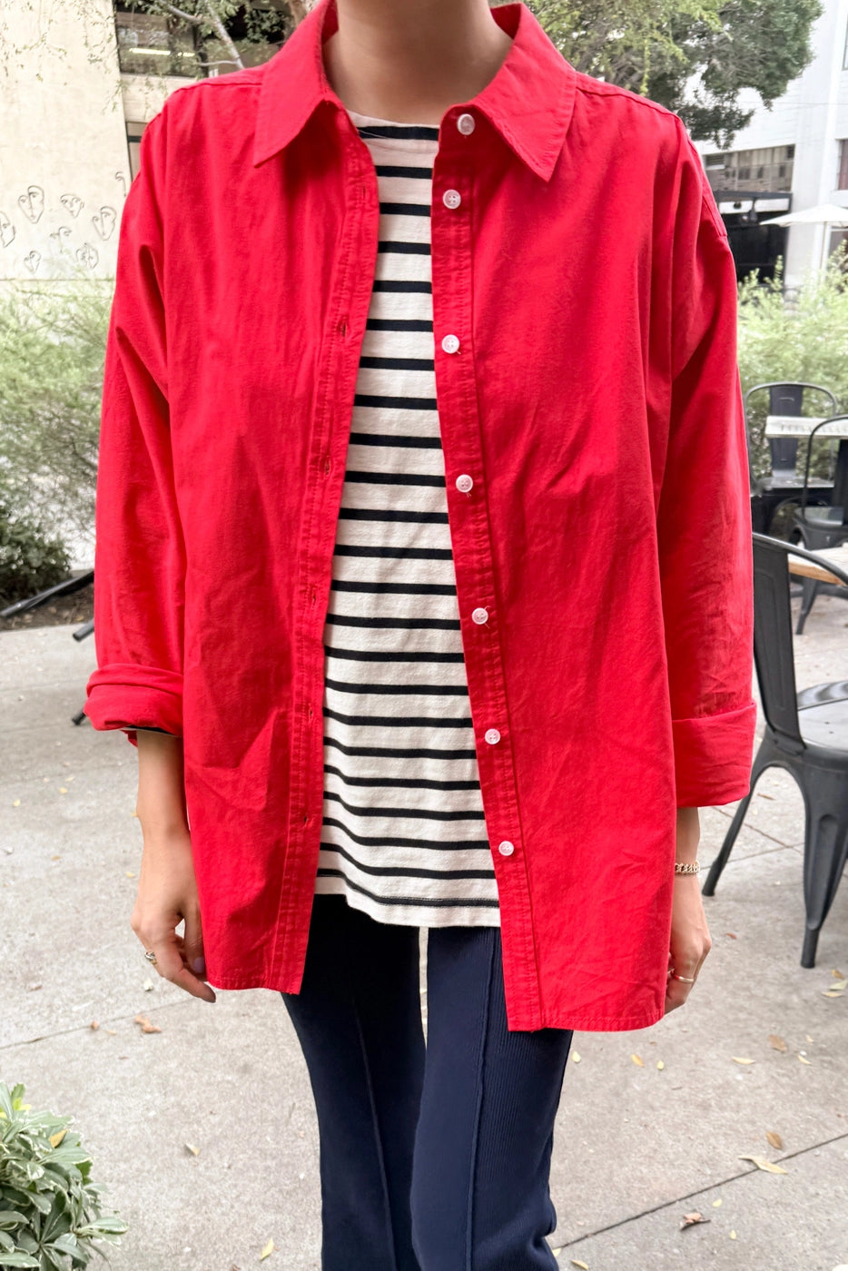 Light Weight Owen Shirt - Red