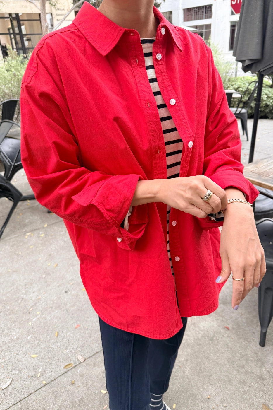 Light Weight Owen Shirt - Red