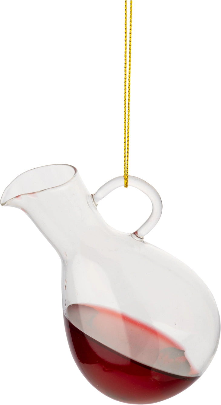 Red Wine Decanter Ornament