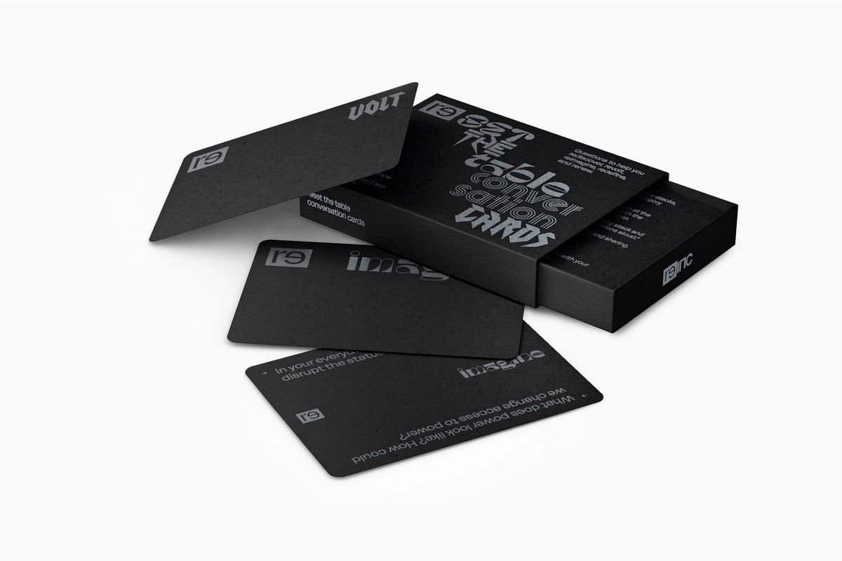 Reset the Table Conversation Cards