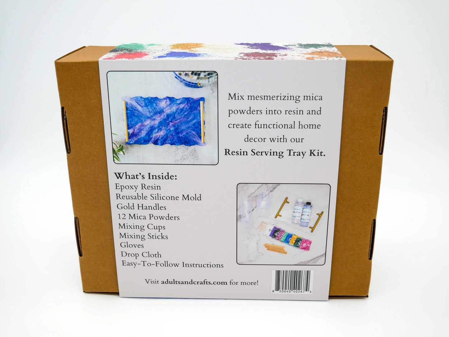 Resin Serving Tray Diy Craft Kit