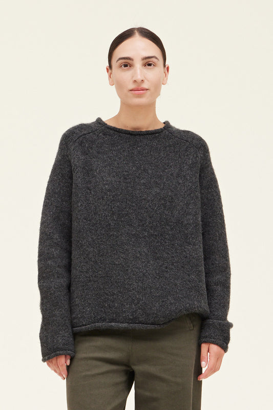 Rolled Edge Sweater