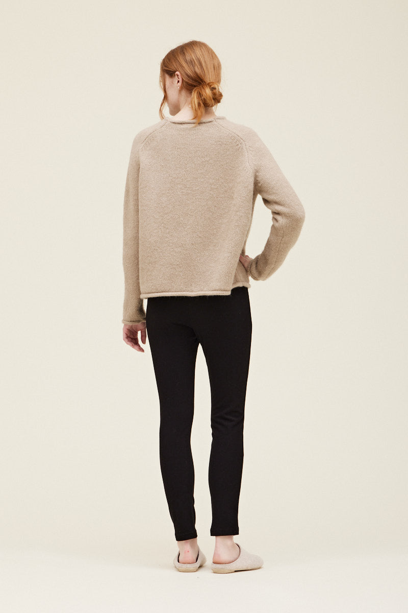 Rolled Edge Sweater