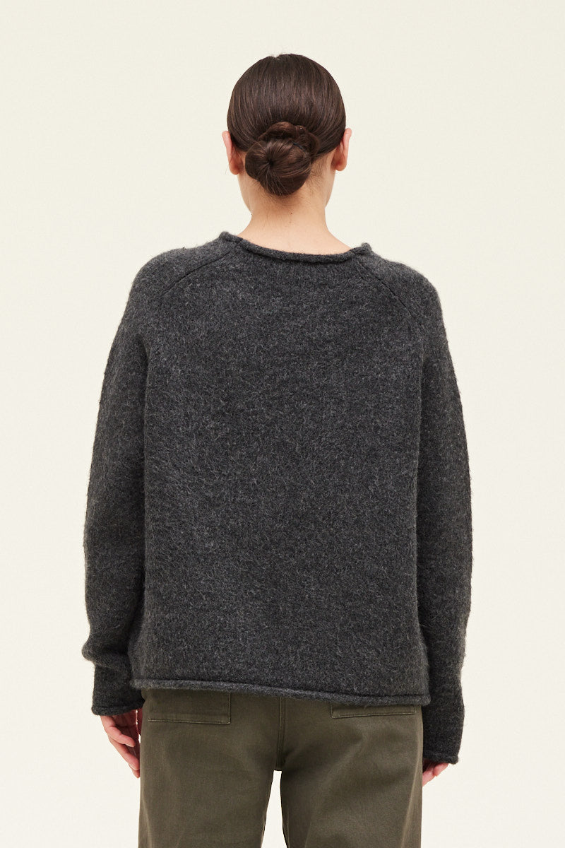 Rolled Edge Sweater