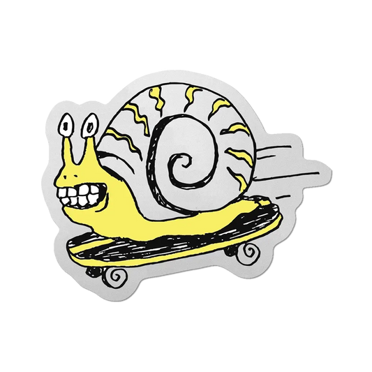 Skater Snail - Die-Cut Sticker