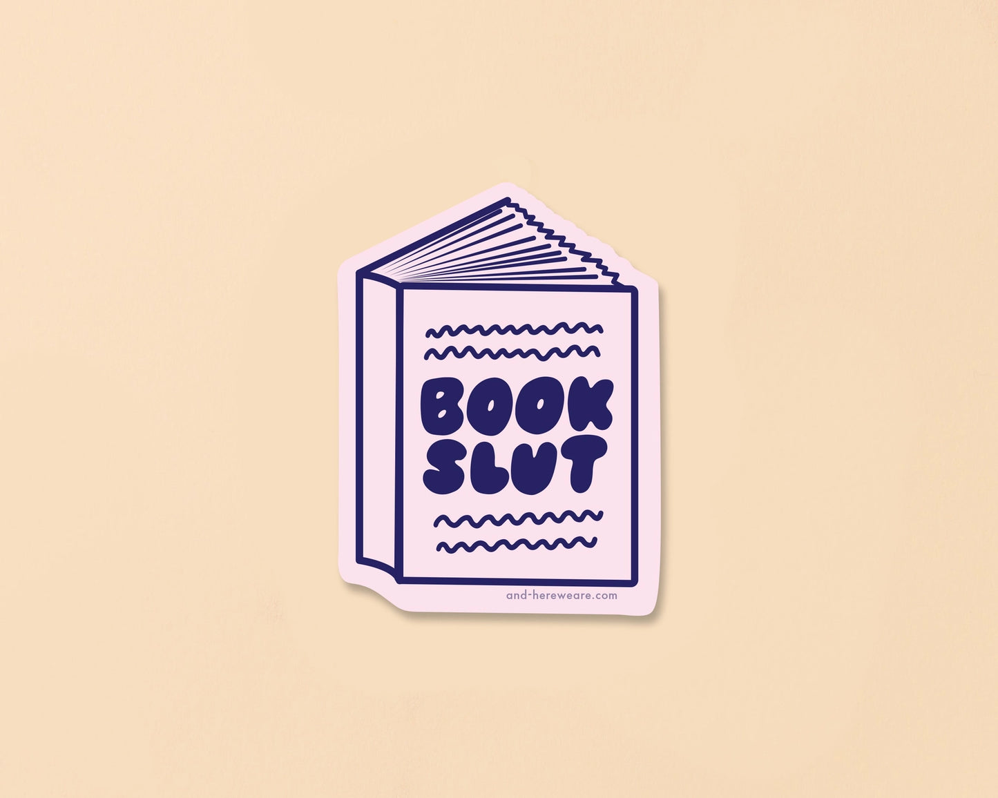 Book Slut Vinyl Sticker