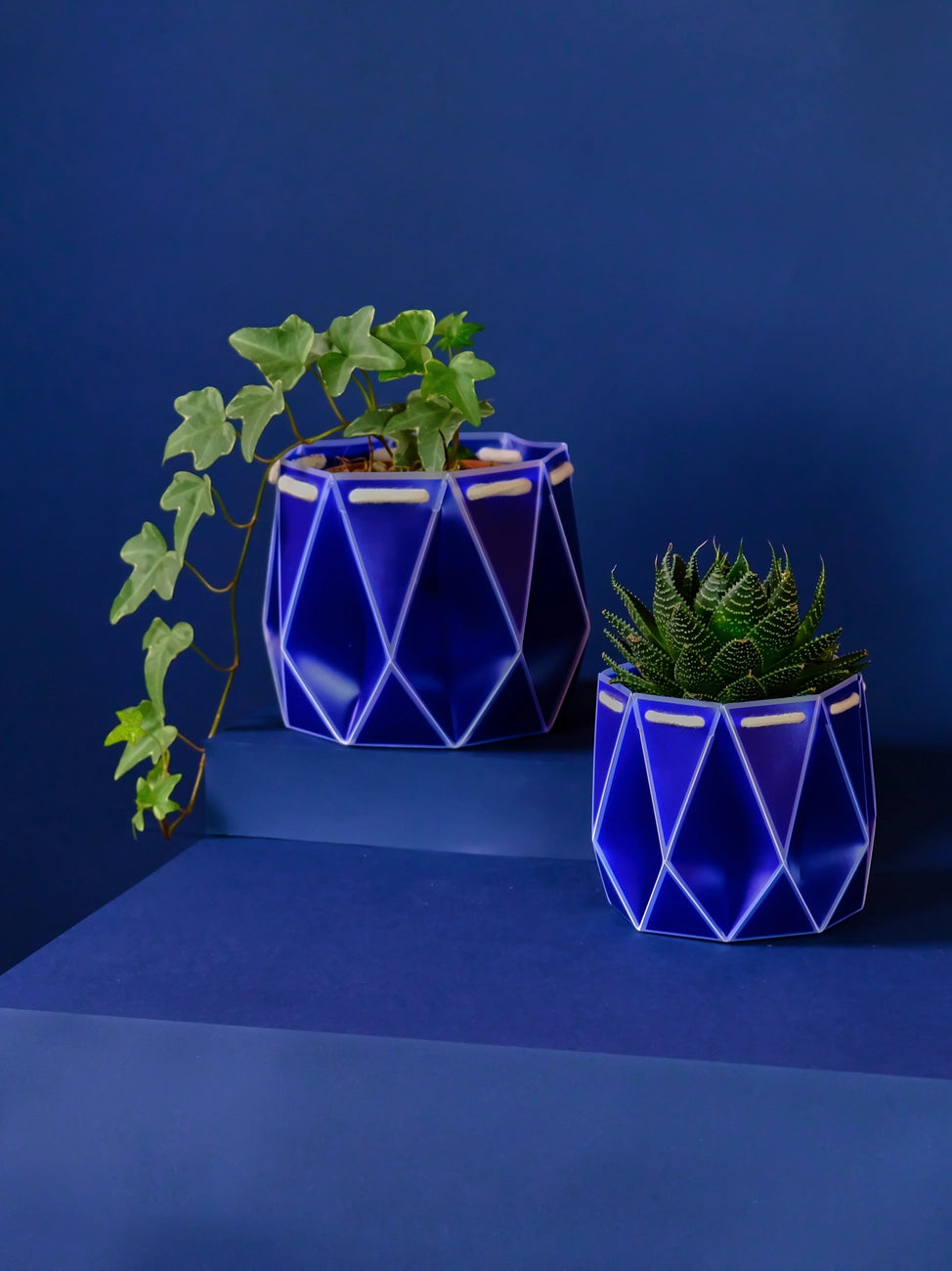 11cm Self-Watering POTR | Navy Pot