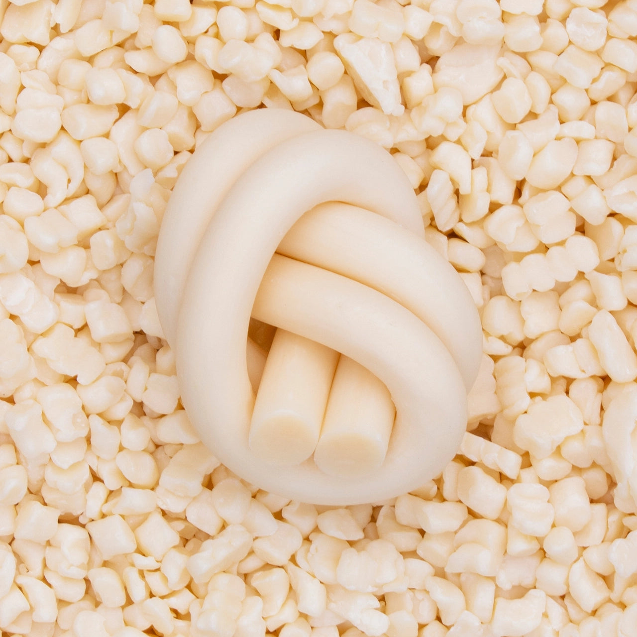 Noeud Soap - Knot-Shaped, Sandalwood Scent, Soft White