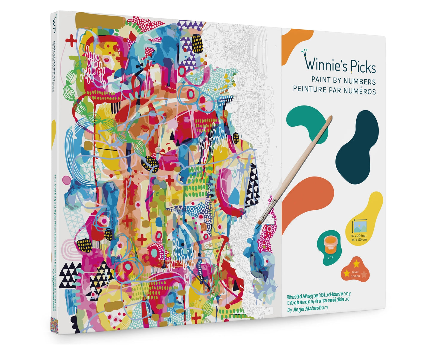 On the Way To Your House - Angelea Van Dam - Paint By Numbers
