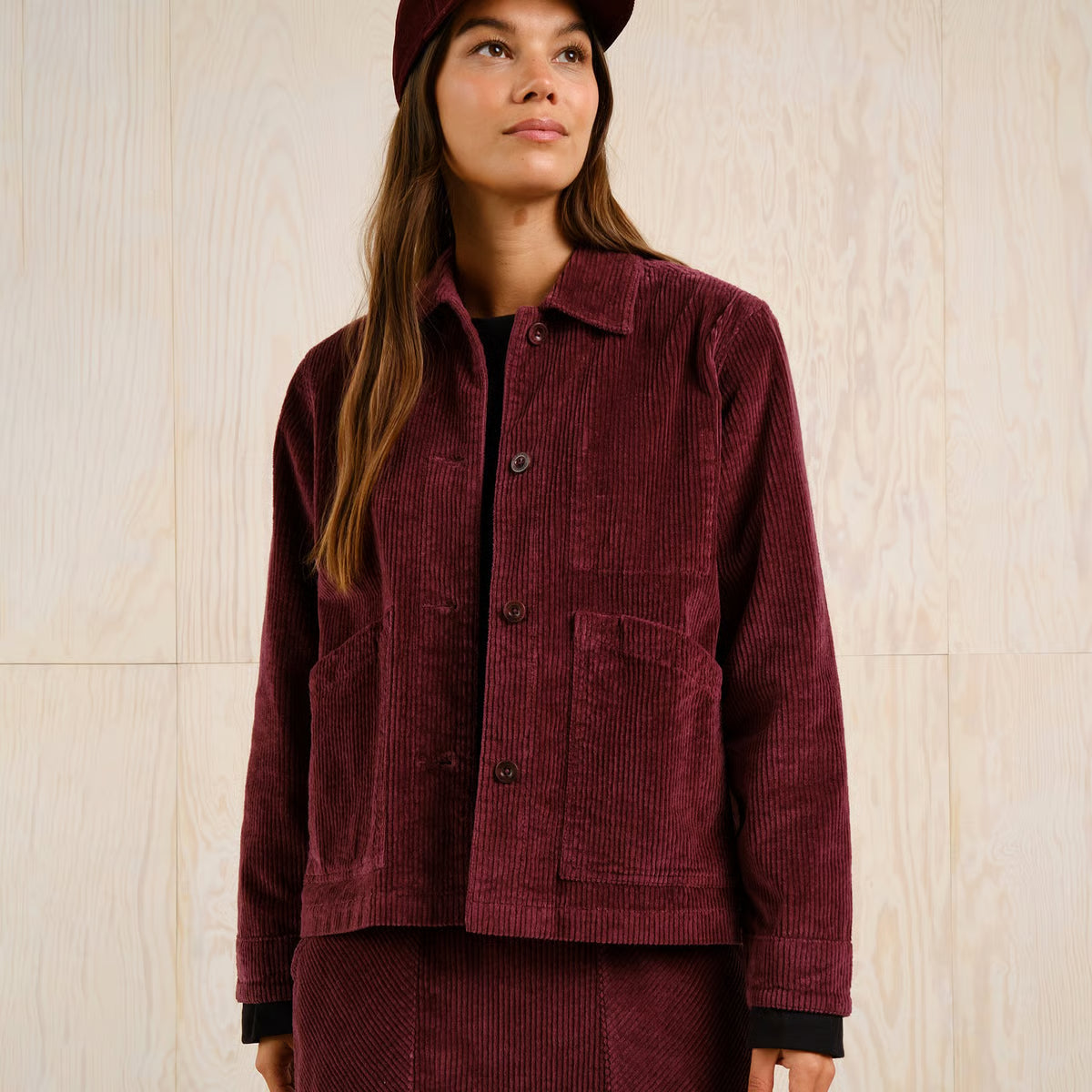 Jacket Stiby Corduroy - Fig