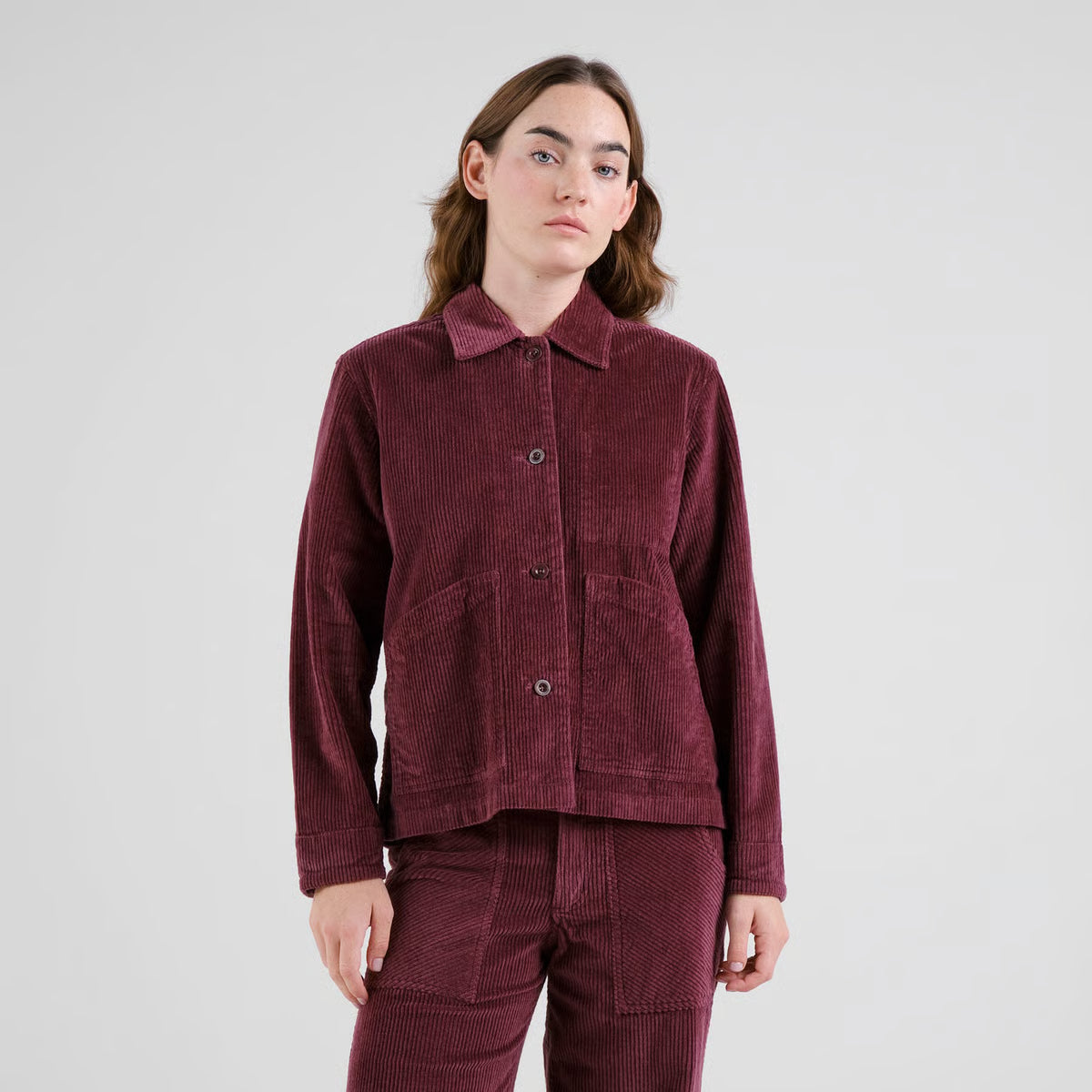 Jacket Stiby Corduroy - Fig