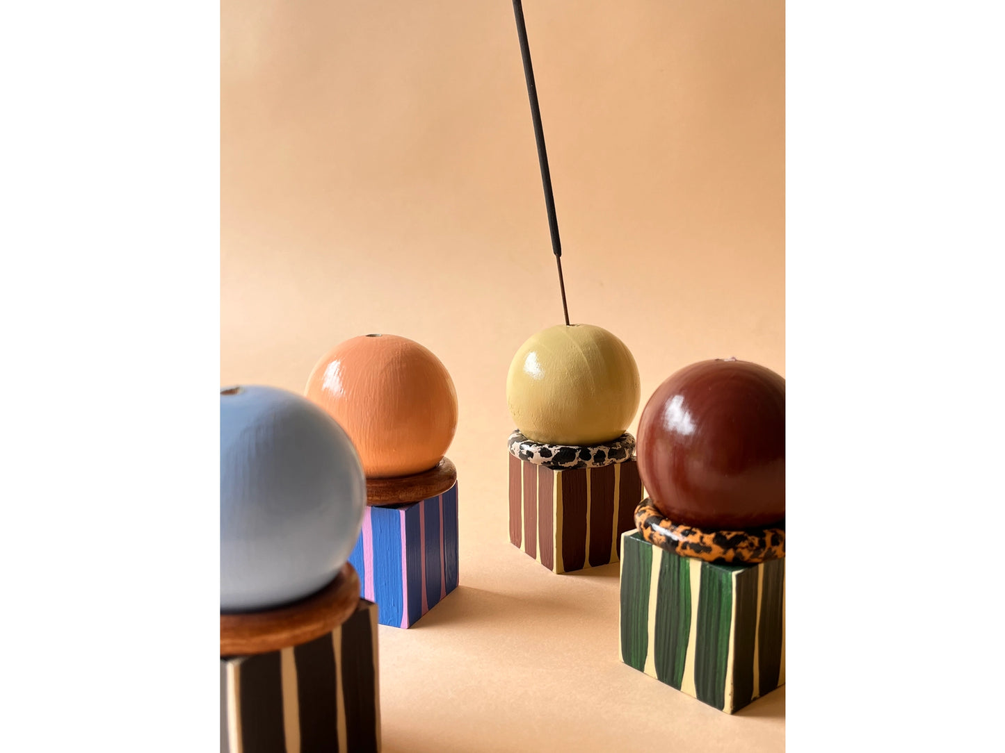 Wooden Incense Holder-Cerceau