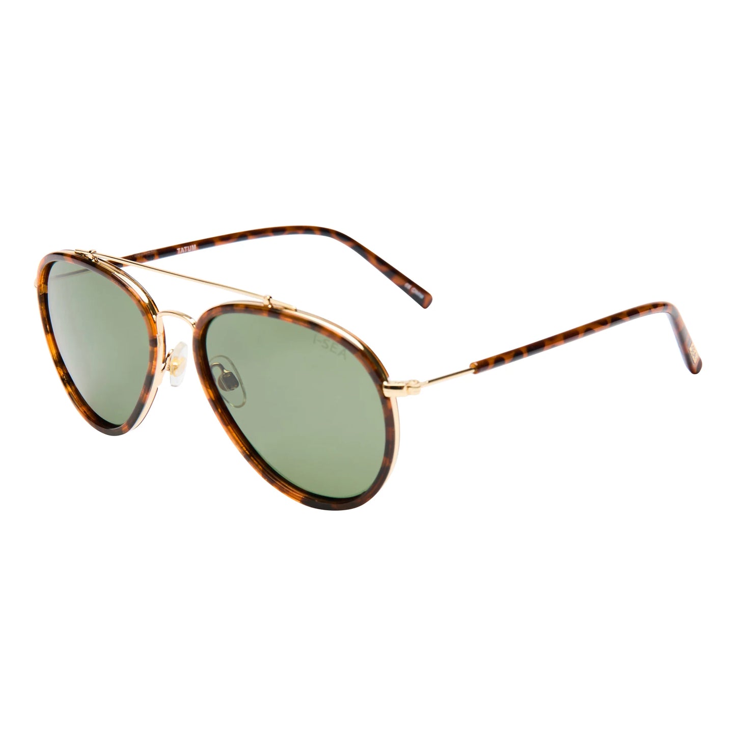 Tatum Sunglasses - Tort/Green