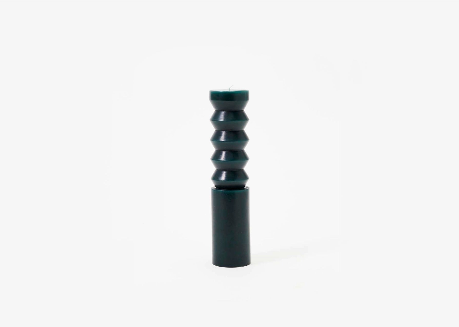 Large Totem Candle, White - Thumbnail 4