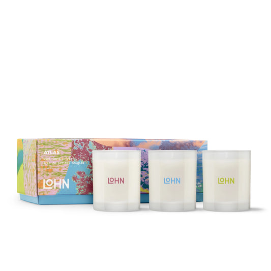 LOHN Atlas - Mini Candle Trio