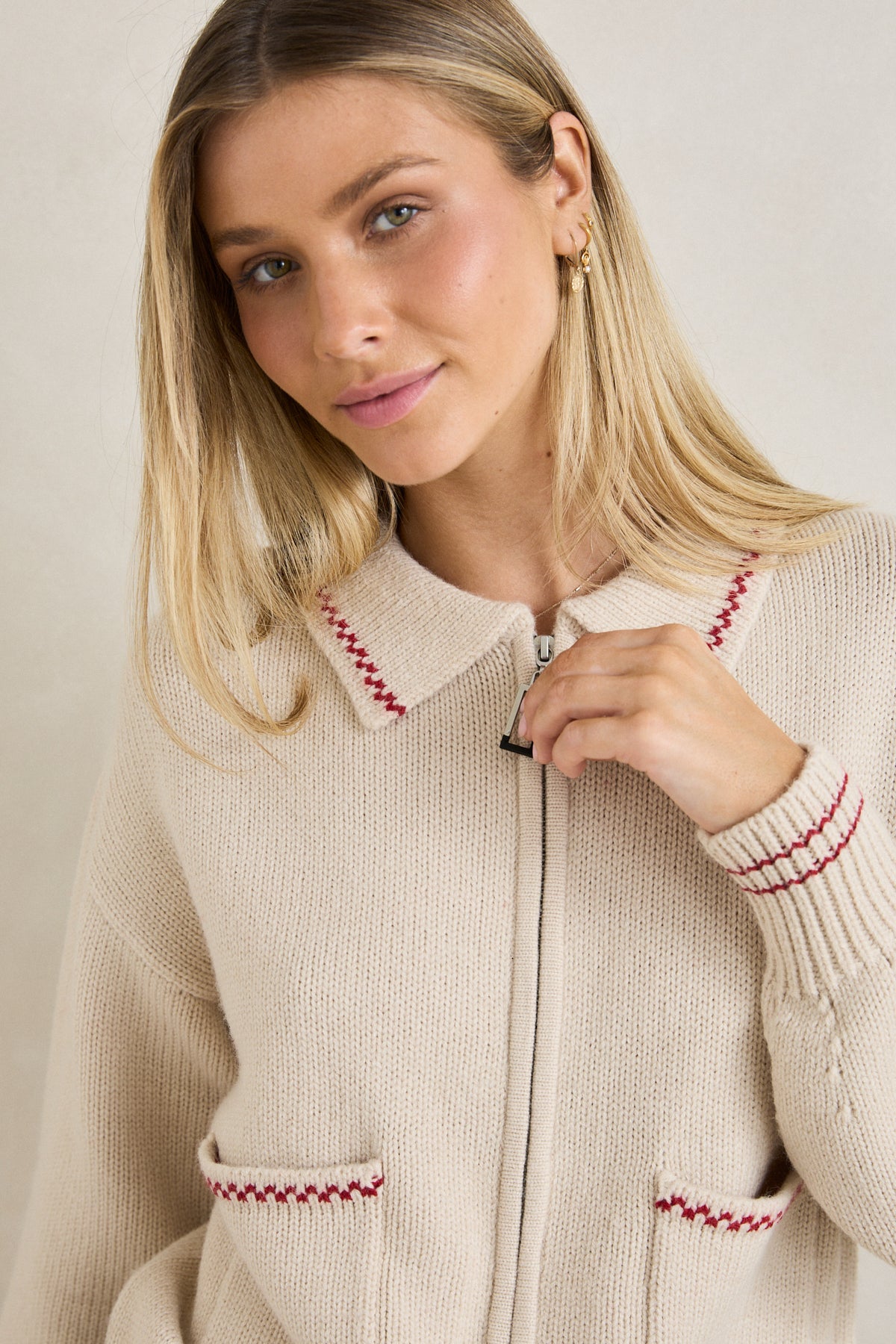 Frankie Dual Zip Cardigan