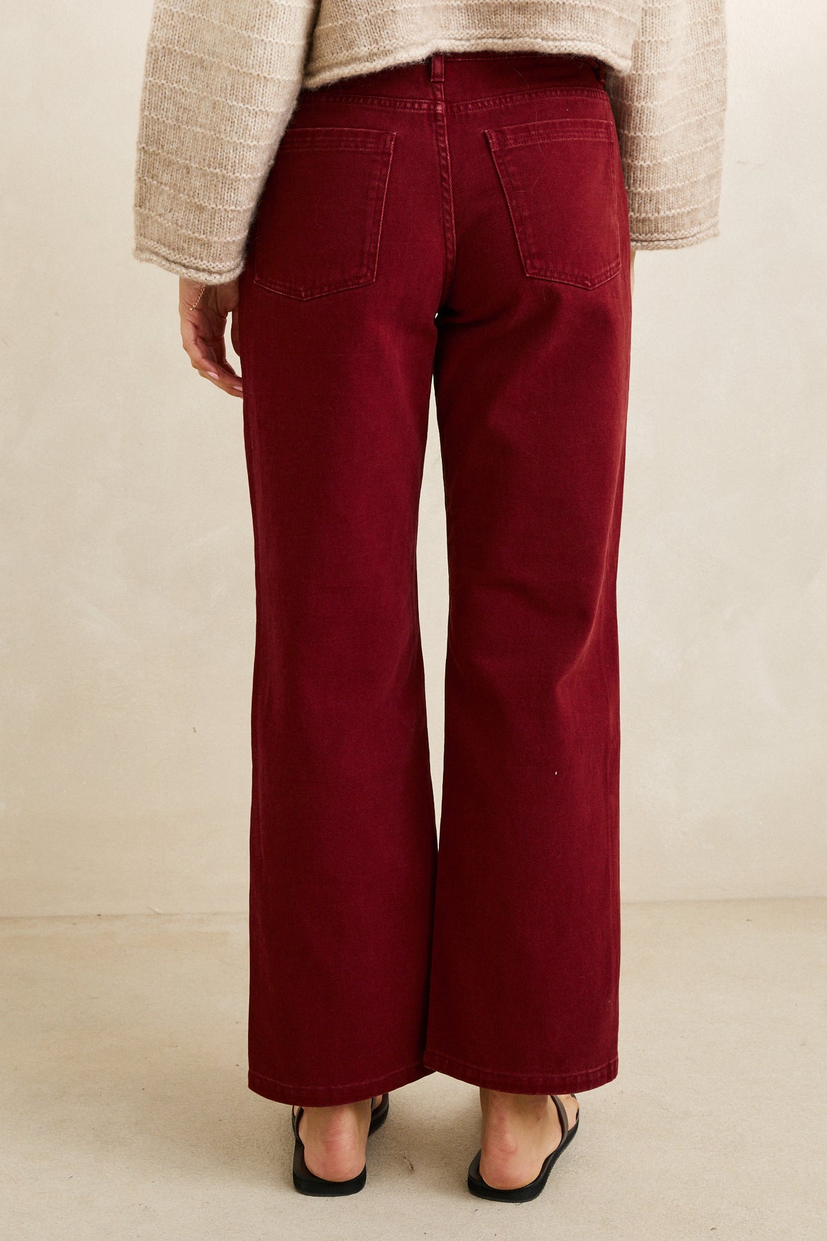 Adjustable Charlie Pant - wine