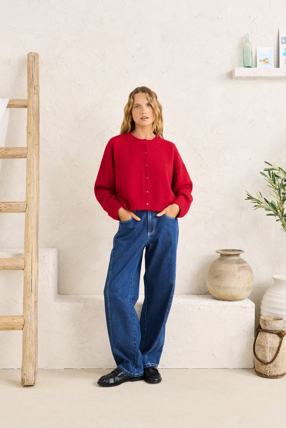 Estelle fluffy cardigan