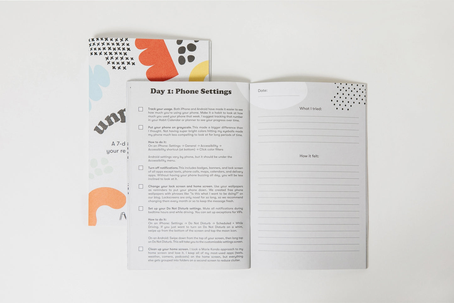 Unplugged: A Workbook To Reset Your Relationship w/ Screens