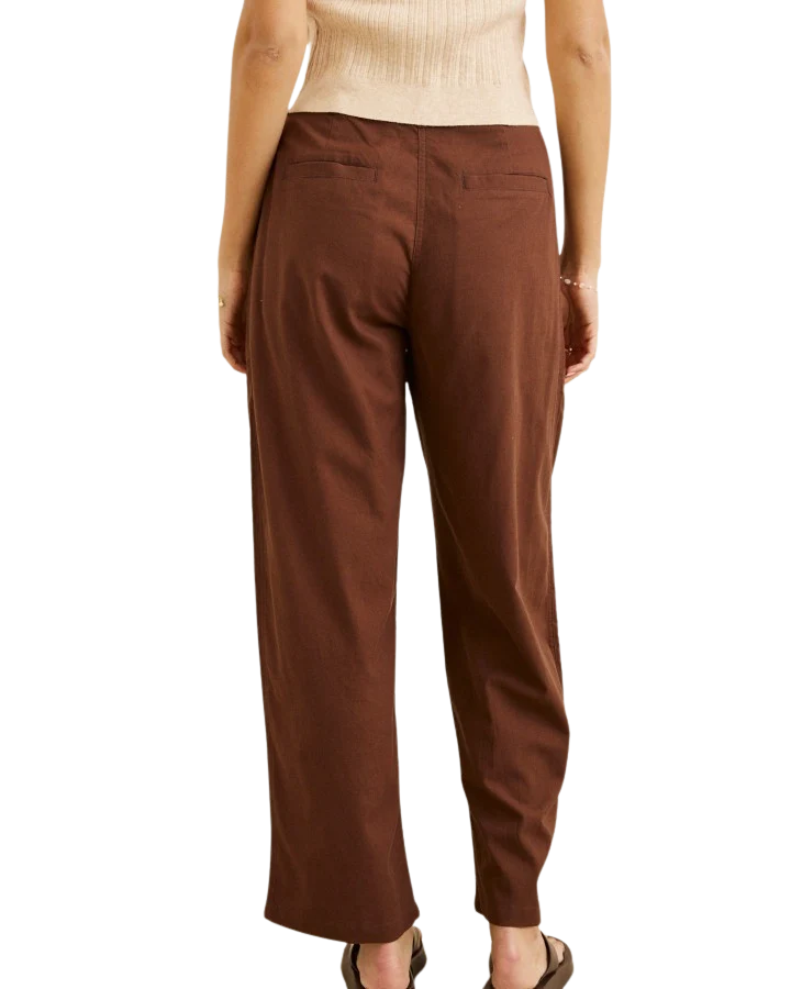 Venice Tailored Linen Pant