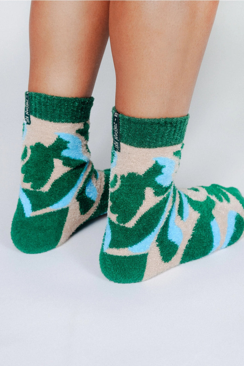 Verdant Ankle Socks By Jordan Kay