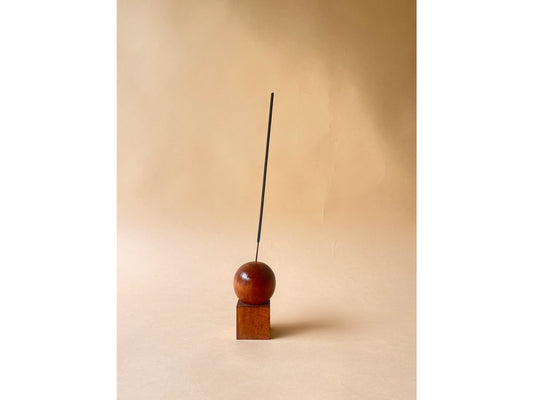 Wooden Incense Holder-Walnut