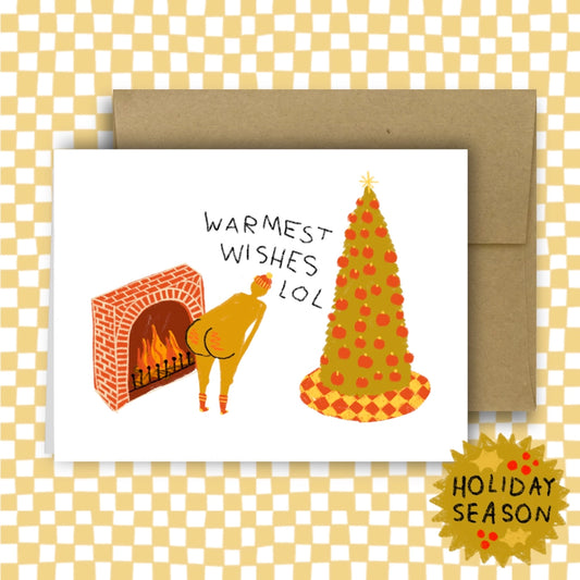 Warmest Wishes Greeting Card